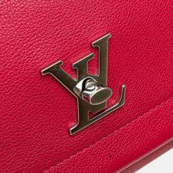 Pre Owned Louis Vuitton Pink Lockme II BB Bag