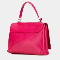 Pre Owned Louis Vuitton Pink Lockme II BB Bag