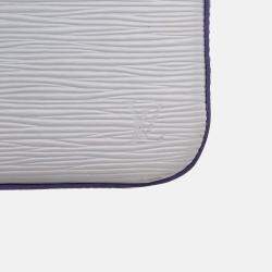 Pre Owned Louis Vuitton Yellow Epi Tricolor Pochette Felicie