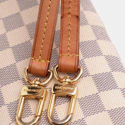 Pre Owned Louis Vuitton White Damier Azur Croisette
