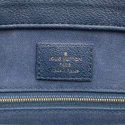 Pre Owned Louis Vuitton Blue Epi Vaneau MM Bag