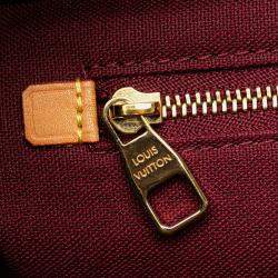 Pre Owned Louis Vuitton Brown Monogram Raspail PM Bag