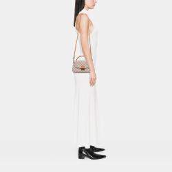 Pre Owned Louis Vuitton White Damier Azur Croisette