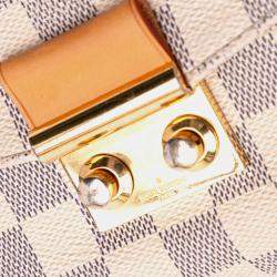 Pre Owned Louis Vuitton White Damier Azur Croisette