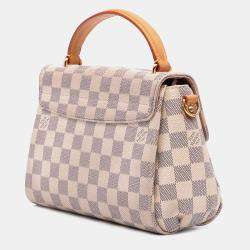 Pre Owned Louis Vuitton White Damier Azur Croisette