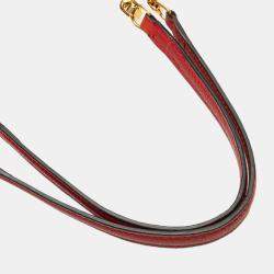 Pre Owned Louis Vuitton Brown/Red Monogram Pallas Shopper