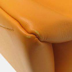 Pre Owned Louis Vuitton Shopper Tote Saffron Leather Size MM