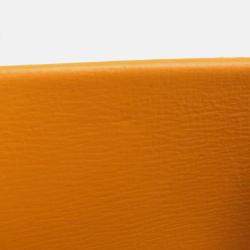 Pre Owned Louis Vuitton Shopper Tote Saffron Leather Size MM