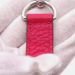 Pre Owned Louis Vuitton Capucines Pink Taurillon Leather Size BB
