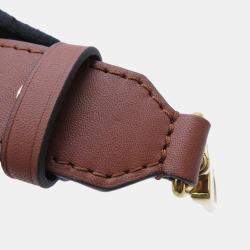 Pre Owned Louis Vuitton Vosillar Claim Monogram Calf Leather Size Pm