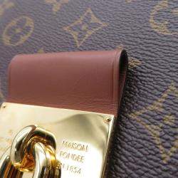 Pre Owned Louis Vuitton Vosillar Claim Monogram Calf Leather Size Pm