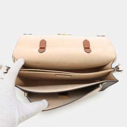 Pre Owned Louis Vuitton Vosillar Claim Monogram Calf Leather Size Pm