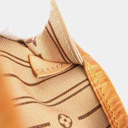 Pre Owned Louis Vuitton Brown Monogram Neverfull MM Bag