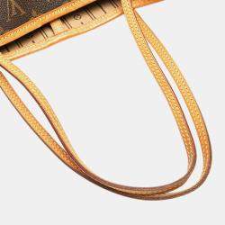 Pre Owned Louis Vuitton Brown Monogram Neverfull MM Bag