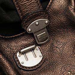 Pre Owned Louis Vuitton Brown Monogram Mahina XL Bag