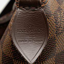 Pre Owned Louis Vuitton Brown Damier Ebene Saleya PM