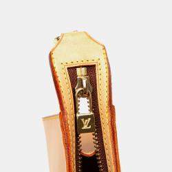 Pre Owned Louis Vuitton Brown Monogram Cabas Sac Ambre MM