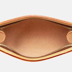 Pre Owned Louis Vuitton Brown Monogram Cabas Sac Ambre MM