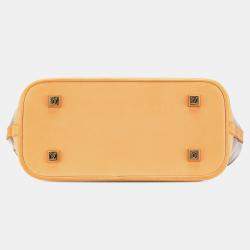 Pre Owned Louis Vuitton Brown Monogram Cabas Sac Ambre MM