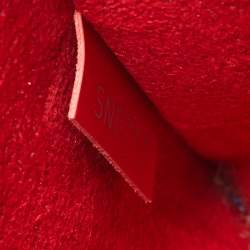 Pre Owned Louis Vuitton Coquelicot Epi Leather Alma BB Bag