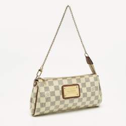 Pre Owned Louis Vuitton Damier Azur Canvas Eva Pochette Bag
