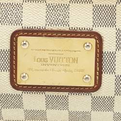 Pre Owned Louis Vuitton Damier Azur Canvas Eva Pochette Bag