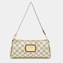 Pre Owned Louis Vuitton Damier Azur Canvas Eva Pochette Bag