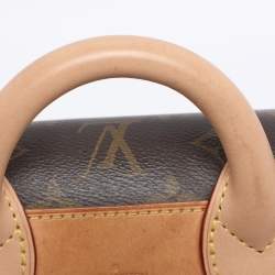 Pre Owned Louis Vuitton Havane Monogram Canvas and Leather Eden PM Bag