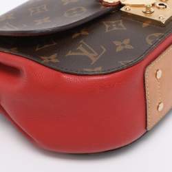 Pre Owned Louis Vuitton Havane Monogram Canvas and Leather Eden PM Bag