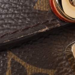 Pre Owned Louis Vuitton Havane Monogram Canvas and Leather Eden PM Bag