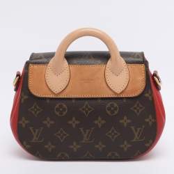 Pre Owned Louis Vuitton Havane Monogram Canvas and Leather Eden PM Bag