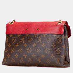 Pre Owned Louis Vuitton Brown Monogram Pallas Chain
