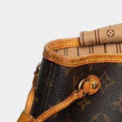 Pre Owned Louis Vuitton Brown Monogram Neverfull PM
