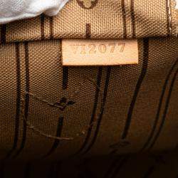 Pre Owned Louis Vuitton Brown Monogram Neverfull PM
