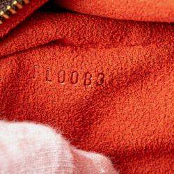 Pre Owned Louis Vuitton Brown Damier Ebene Manosque GM Bag