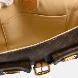 Pre Owned Louis Vuitton Hudson PM Monogram Canvas Shoulder Bag