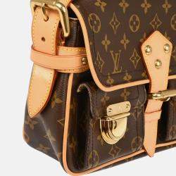 Pre Owned Louis Vuitton Hudson PM Monogram Canvas Shoulder Bag