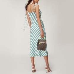 Pre Owned Louis Vuitton Vintage Monogram Canvas N°7 Vertical Box Trunk