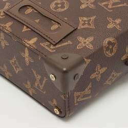 Pre Owned Louis Vuitton Vintage Monogram Canvas N°7 Vertical Box Trunk
