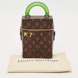Pre Owned Louis Vuitton Vintage Monogram Canvas N°7 Vertical Box Trunk