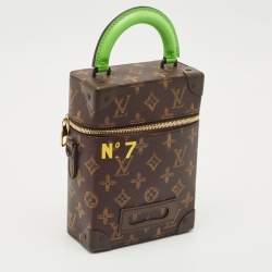 Pre Owned Louis Vuitton Vintage Monogram Canvas N°7 Vertical Box Trunk