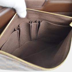 Pre Owned Louis Vuitton Spencer Damier Ebene Laptop Shoulder Bag