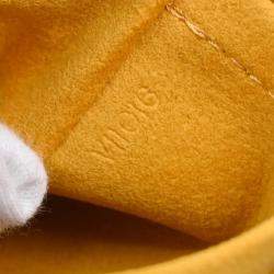 Pre Owned Louis Vuitton Pleaty Blue Monogram Denim Handbag