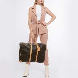 Pre Owned Louis Vuitton Monogram Canvas Sirius 55 Suitcase