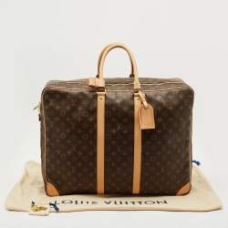 Pre Owned Louis Vuitton Monogram Canvas Sirius 55 Suitcase