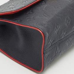 Pre Owned Louis Vuitton Marine Rouge Monogram Empreinte Leather Saint Sulpice PM Bag