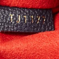 Pre Owned Louis Vuitton Marine Rouge Monogram Empreinte Leather Saint Sulpice PM Bag