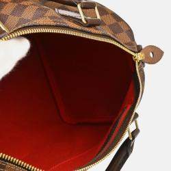 Pre Owned Louis Vuitton Speedy 30 Damier Canvas Handbag