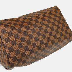 Pre Owned Louis Vuitton Speedy 30 Damier Canvas Handbag