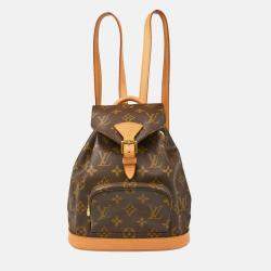 Pre Owned Louis Vuitton Mini Montsouris Monogram Canvas Backpack